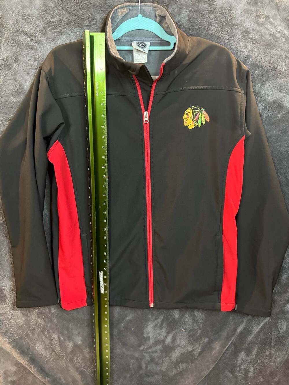 Knights Apparel Chicago Blackhawks Soft Shell Jacket Size M